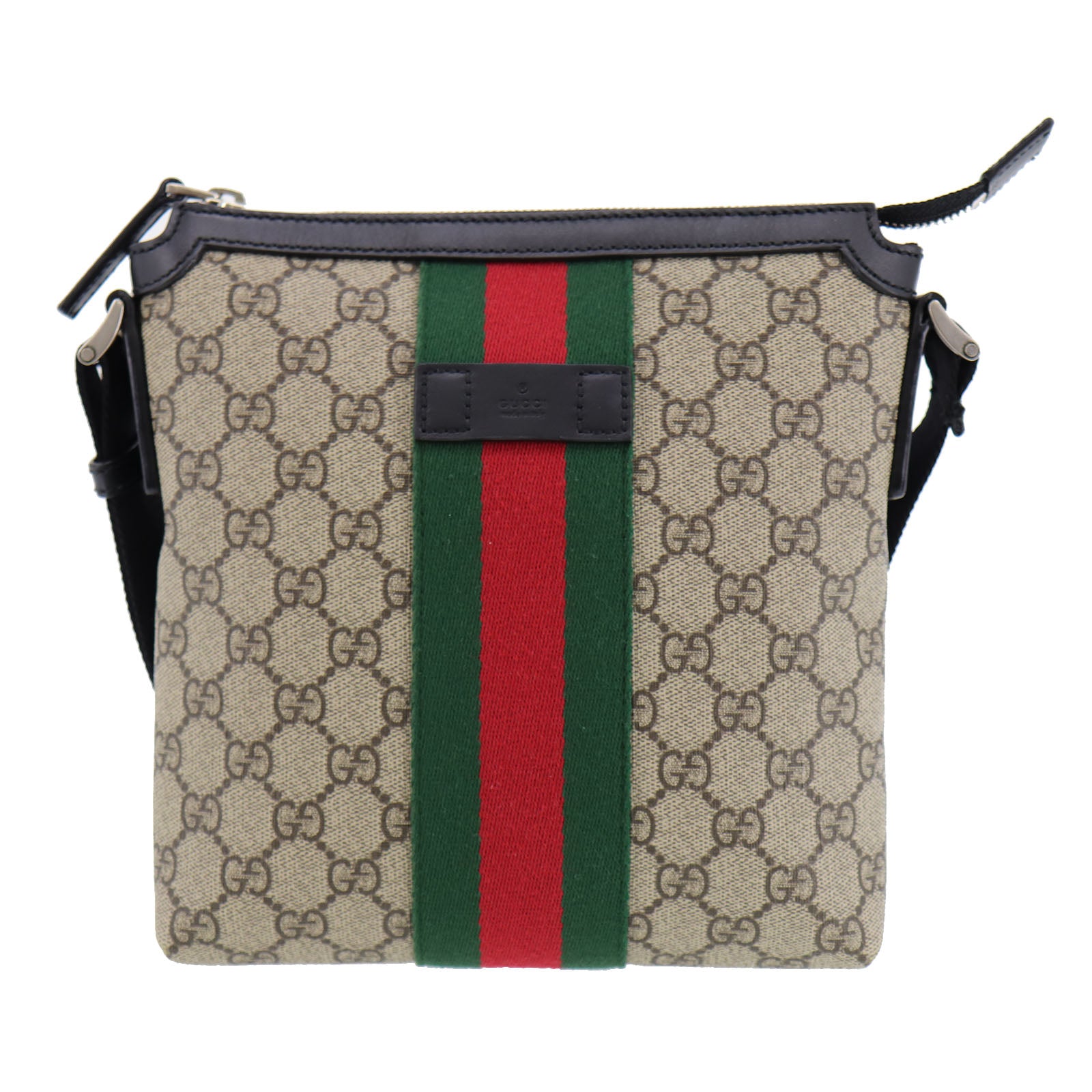 gucci stripe messenger bag