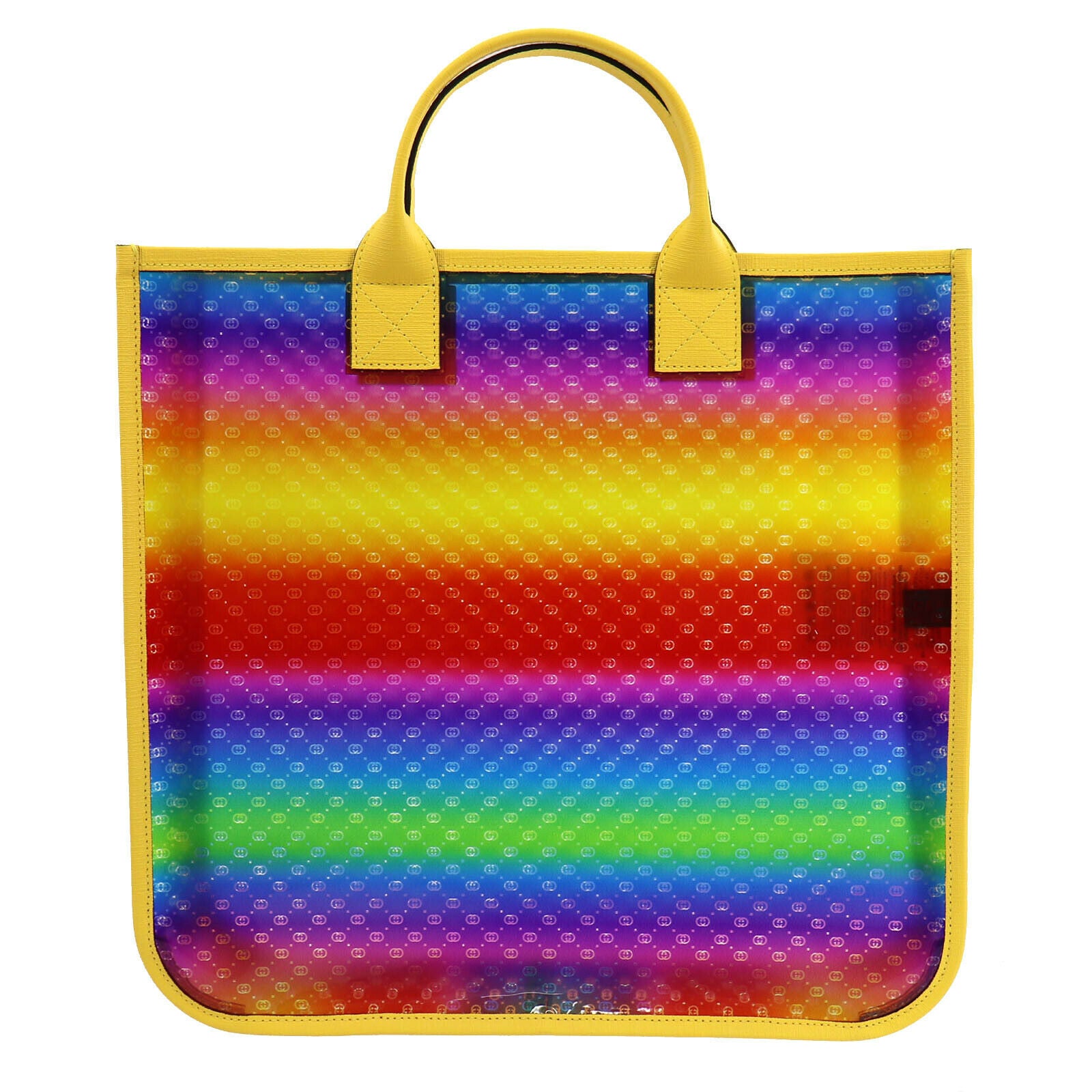 gucci rainbow tote bag