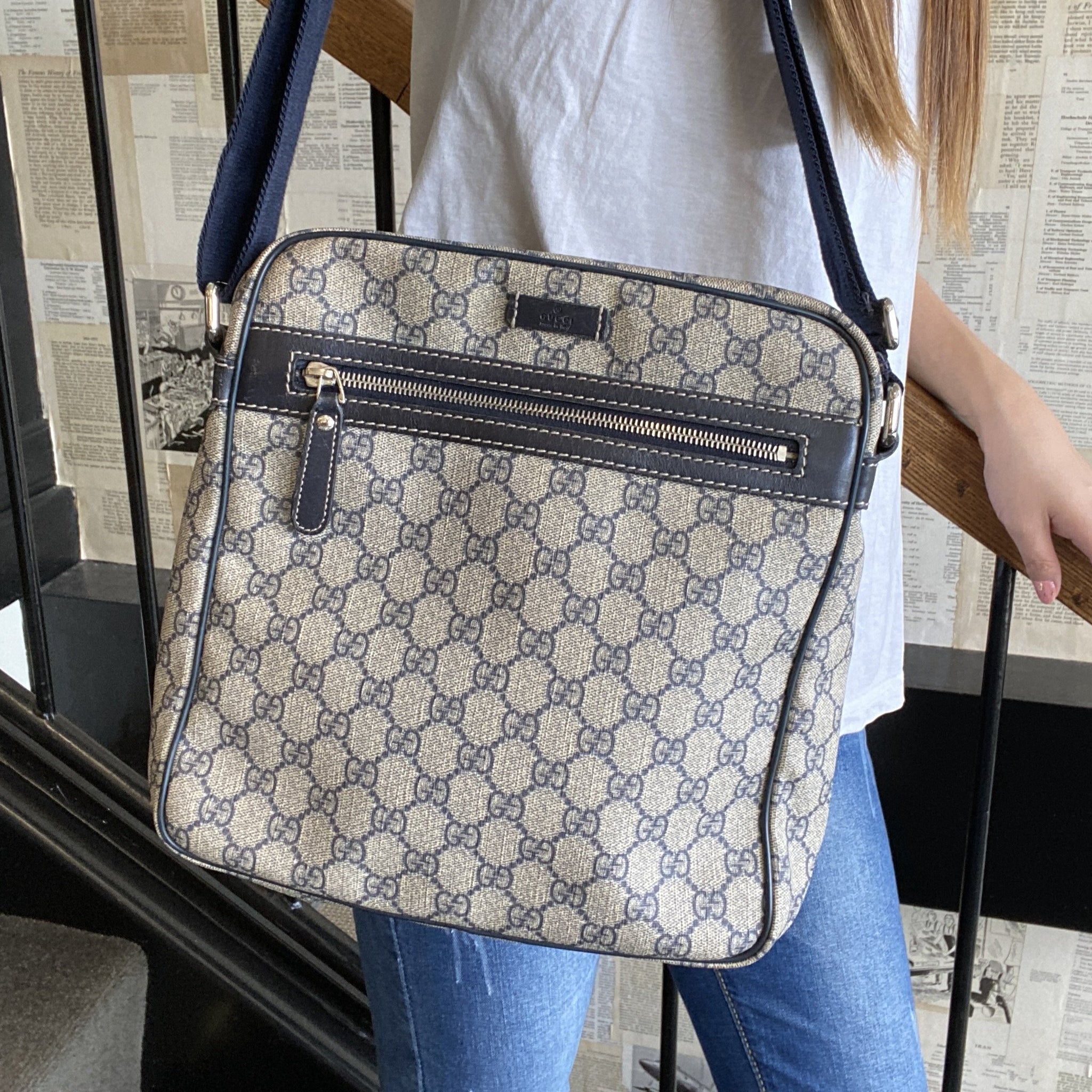 gucci pvc bag