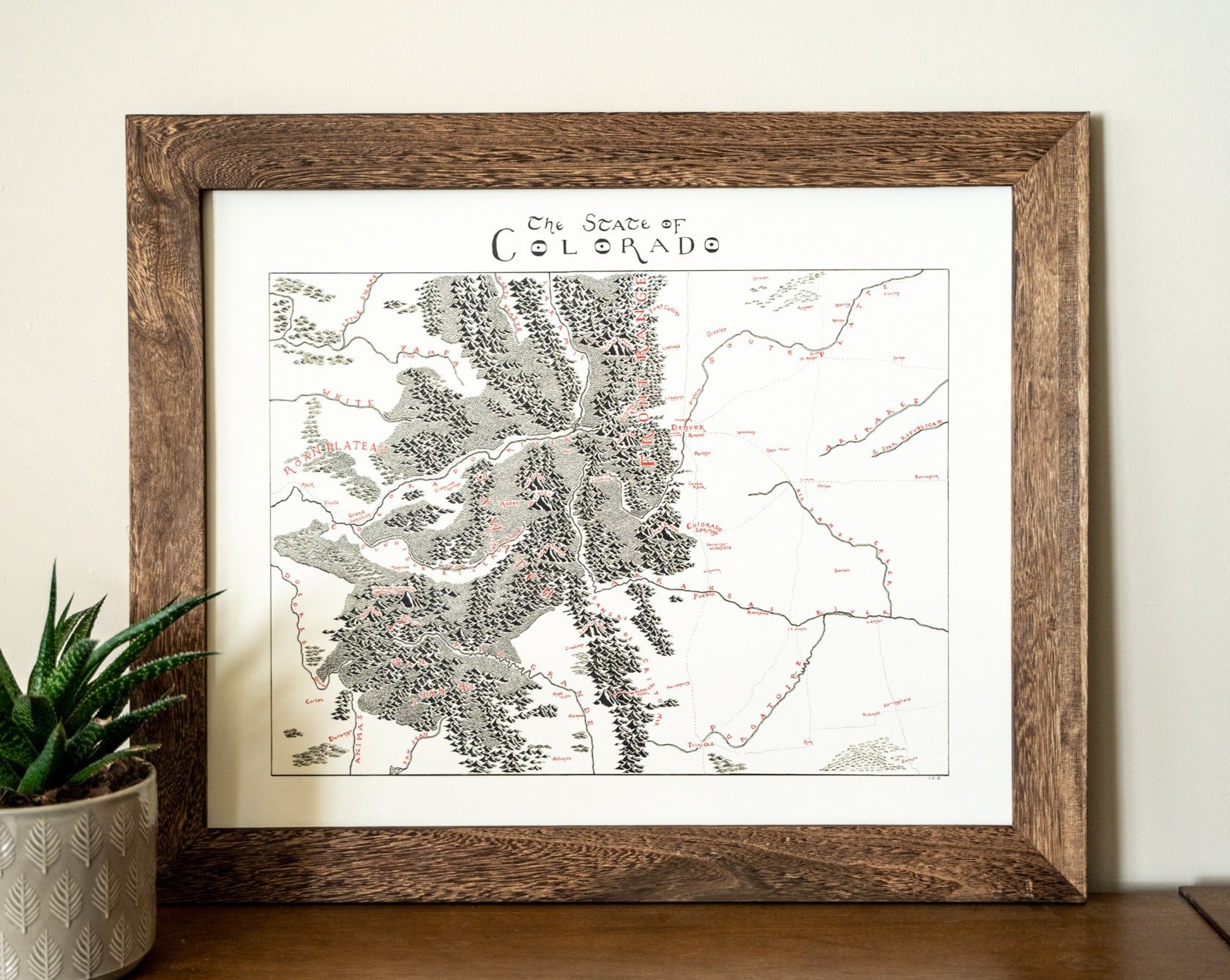 Colorado Map - Lord of Maps product image