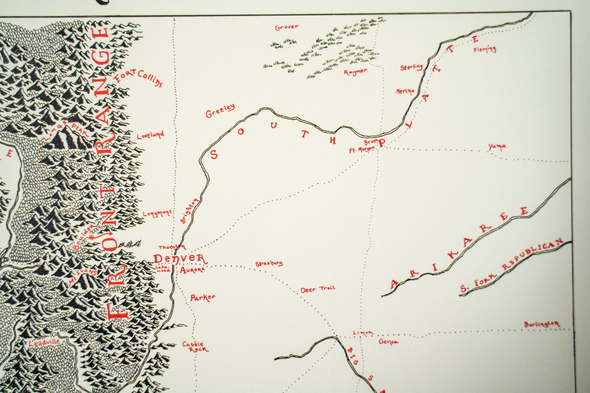 Lord Of The Rings Colorado Map Colorado – Lord Of Maps