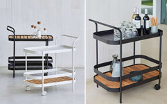 outdoor bar cart