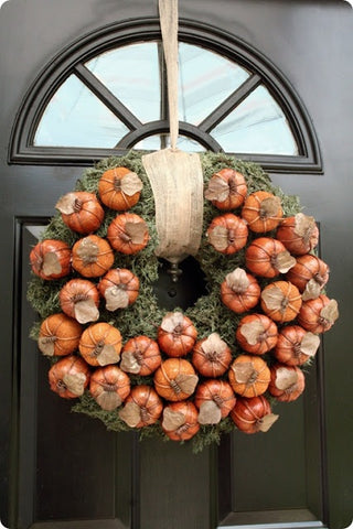 wreath with fruit