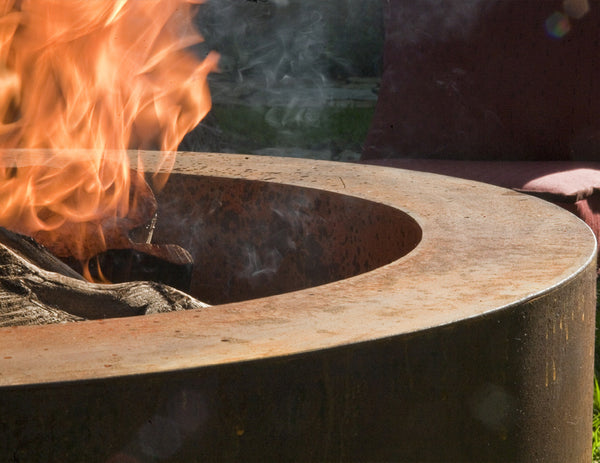 Steel Outdoor Fire Pit - Denver, CO | Creative Living