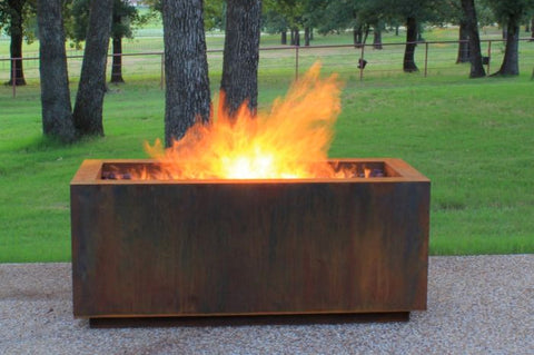 Steel Fire Pits - Modern Yard Features In Denver | Creative Living