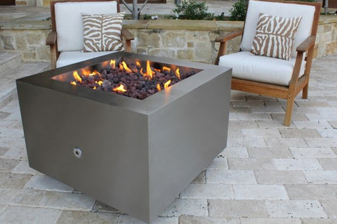 Steel Fire Pits - Modern Yard Features In Denver 