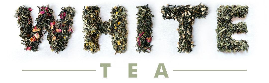 white tea leaf font Alphabet w, h, i, t, e, t, e, a, made of Real alive whole leaf of letter. health benefits of white tea