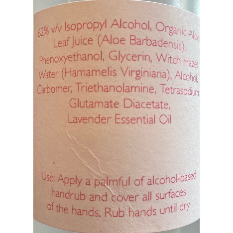 Sherwood Apothecary Hand Sanitizer, Alcohol-Based, Aloe Vera Gel, Lavender Infused (8oz Bottles) - The New Deal Shop