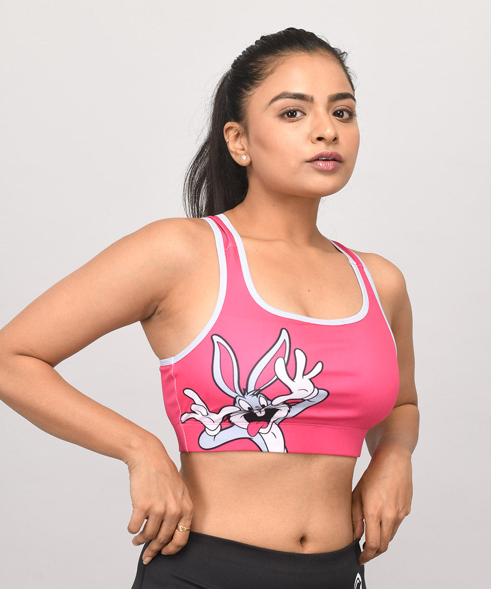 SpongeBob : Happy Life Racerback Sports Bra