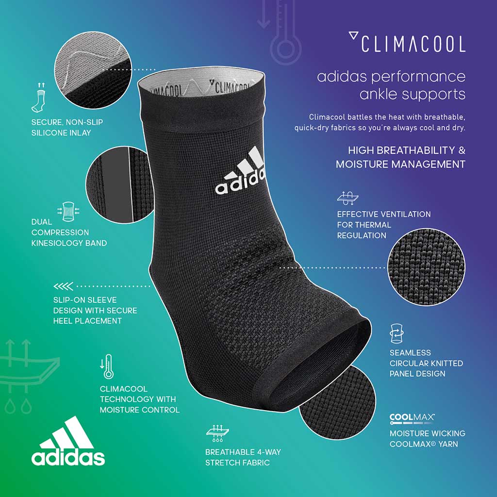 PERFORMANCE CLIMACOOL ANKLE SUPPORT 
