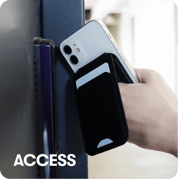 The Duo-Flip MagSafe Card Holder can be used for door access