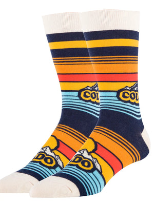 Men's Colorado Socks - Jacque Michelle