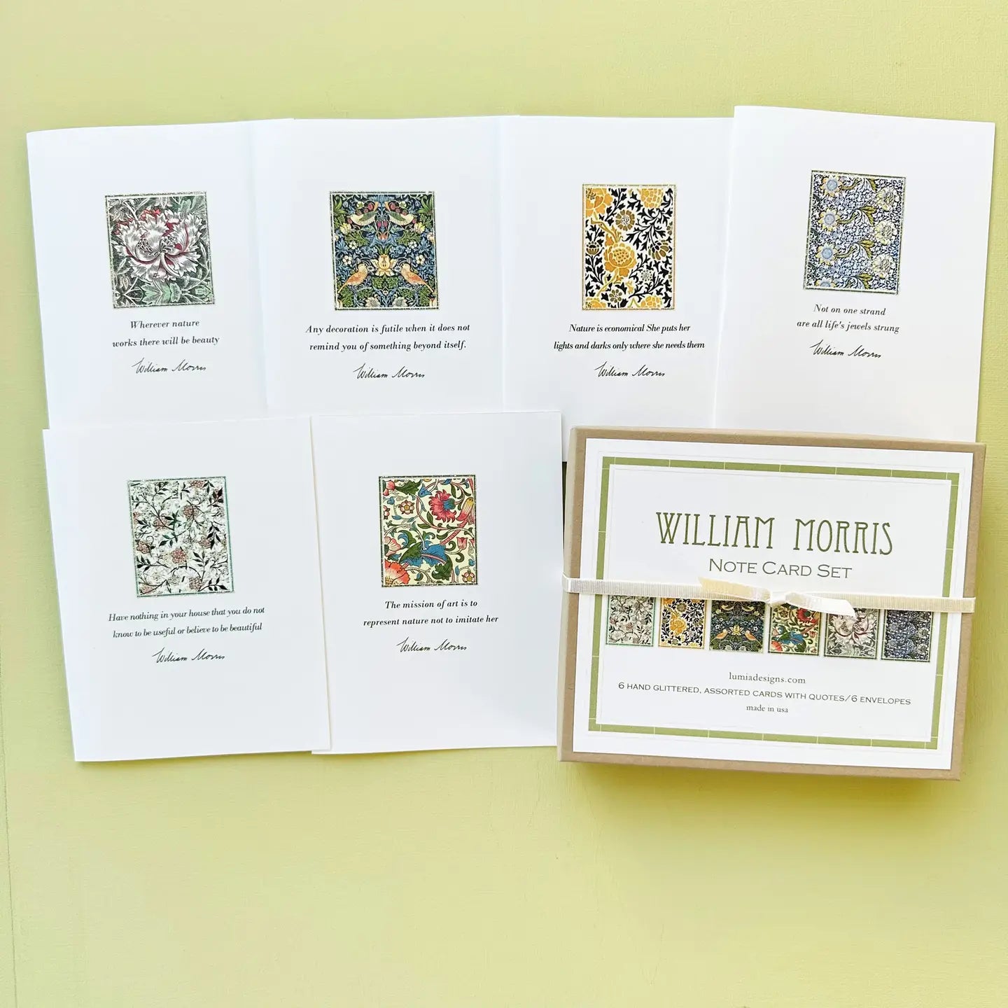 William Morris Boxed Notecard Set of 6