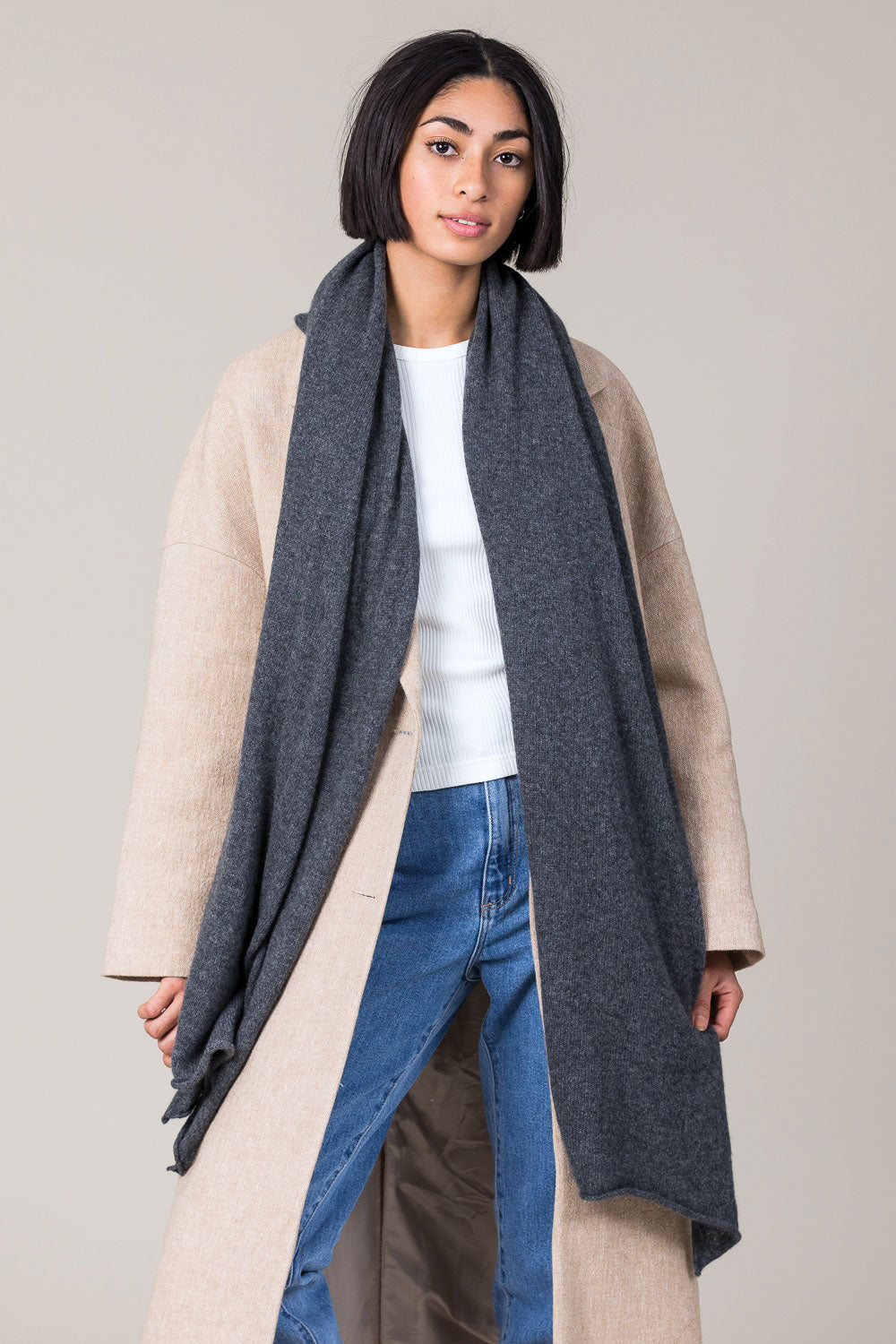 cashmere wrap for travel