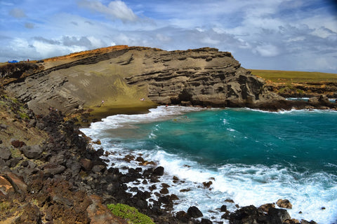 Papakolea Beach in Hawaii