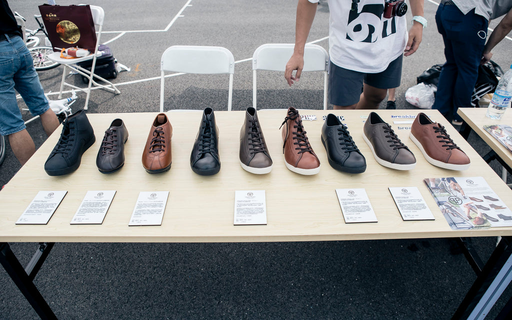 Quoc Pham shoe display