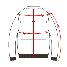 Harrington Jacket Size Chart