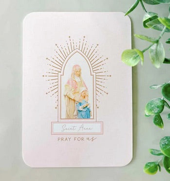 St Anne Prayer Card