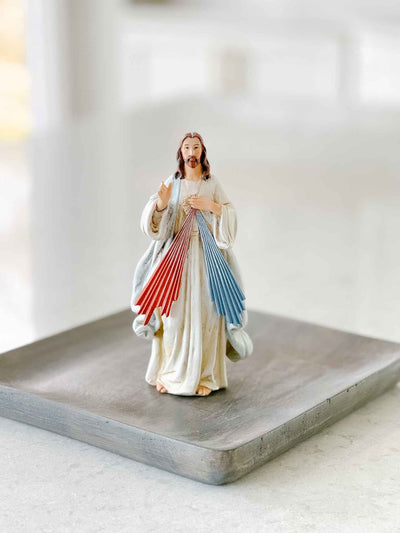 Holy Family Figurine - Carpenter Shop Statue - St Joseph's Studio