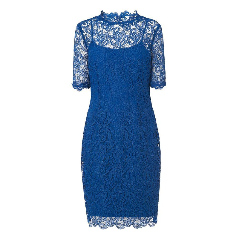 L. K.Bennett Sasha Sheer Floral Lace Shift Dress | Zoom Boutique – Zoom ...