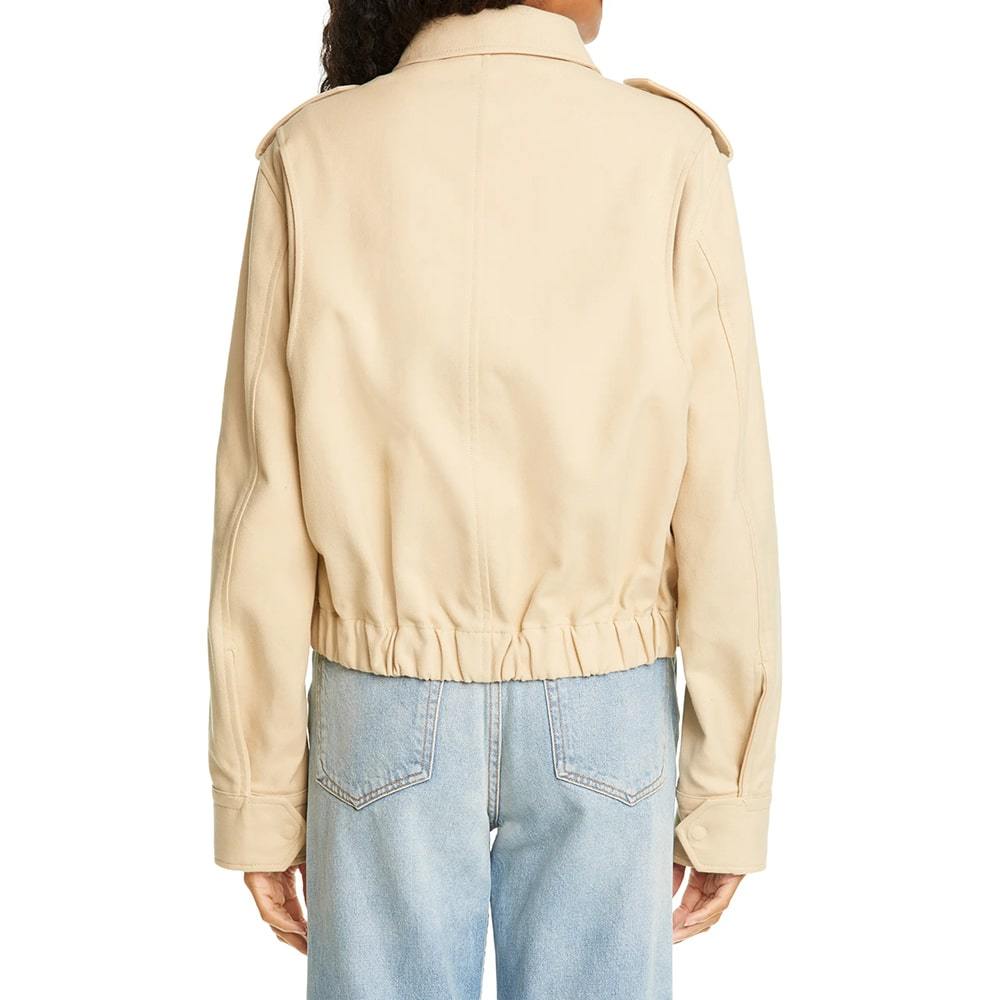 Rag & Bone Ludlow Cotton Twill Military Cropped Jacket | Zoom Boutique ...