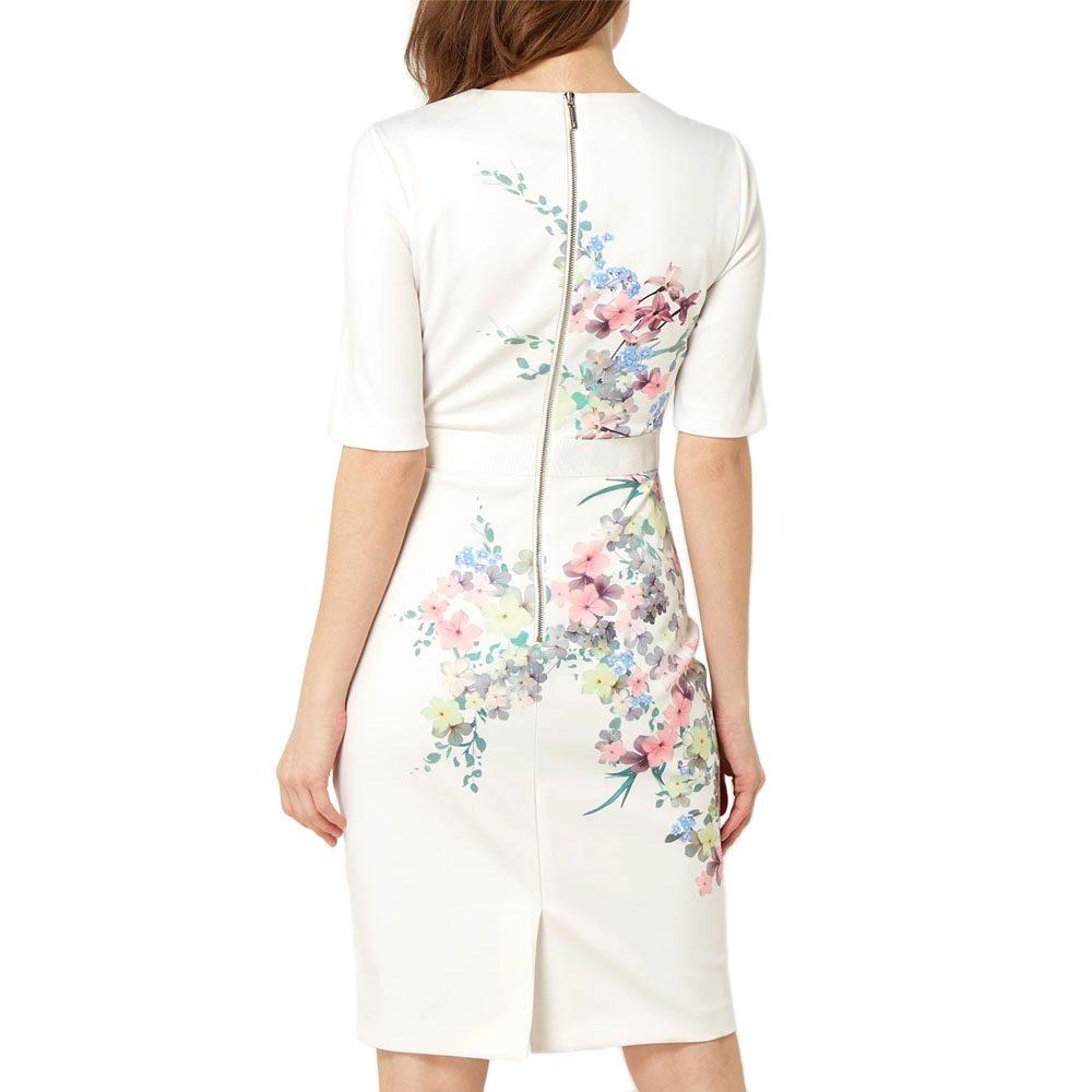 Ted Baker Camliaa Floral Jersey Bodycon Dress | Zoom Boutique – Zoom ...