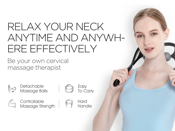Neck Massager Pro™: Pain Relief, Anytime, Anywhere – MassaU