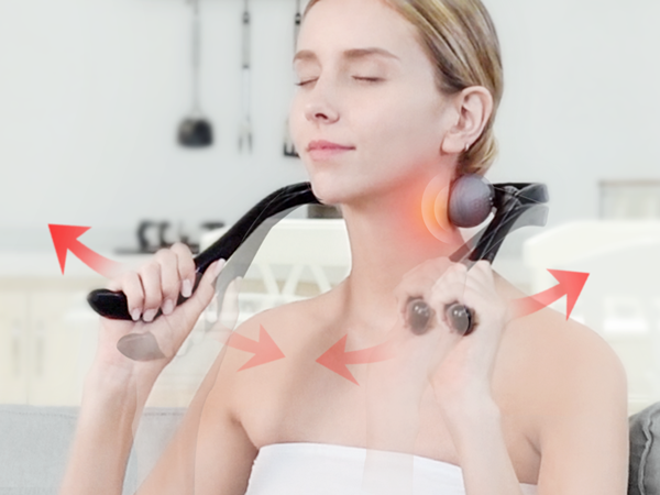 VOYOR Neck Massager Shiatsu Deep Tissue Dual Trigger Point Shoulder  Massager for Pain Relief, Ergono…See more VOYOR Neck Massager Shiatsu Deep  Tissue