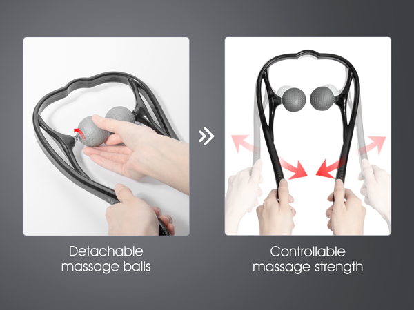 VOYOR Neck Massager Shiatsu Deep Tissue Dual Trigger Point Shoulder  Massager for Pain Relief, Ergono…See more VOYOR Neck Massager Shiatsu Deep  Tissue