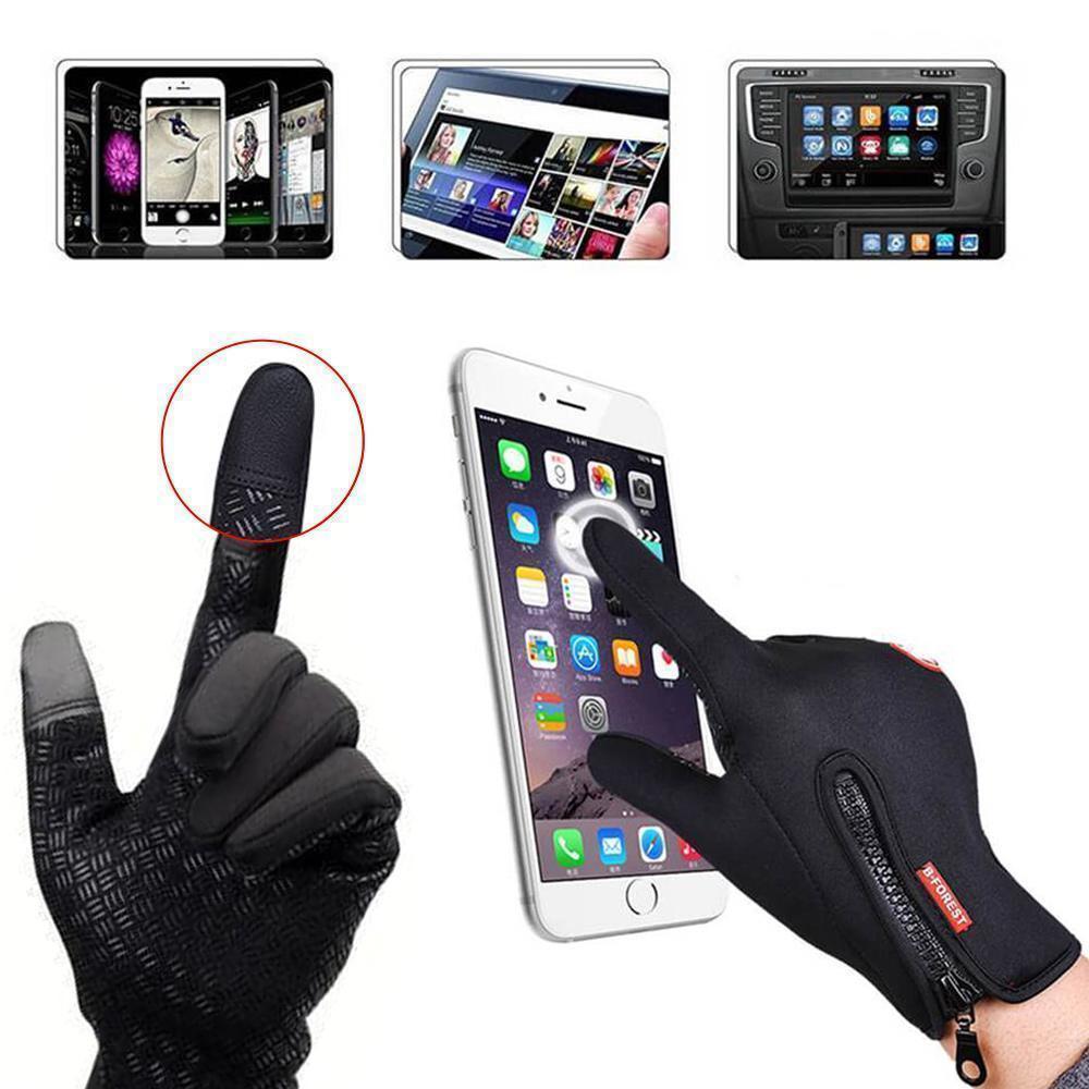 warm thermal gloves cycling running driving gloves