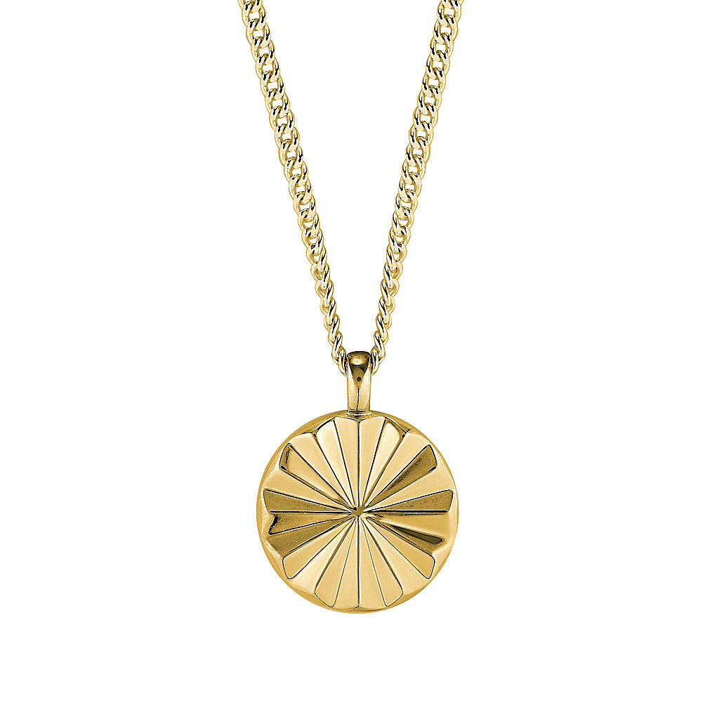 MERCURY PENDANT - Yellow & White Gold – White November