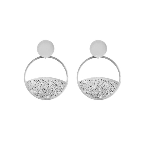 GOLD CALLISTO EARRINGS – White November