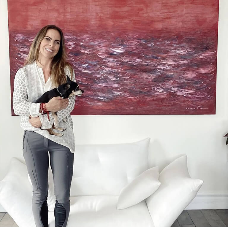 Kate del Castillo Art Piece