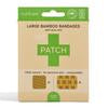 Patch Bamboo Bandages - Activated Charcoal Large Bandages - 10 strips x 5 Packs