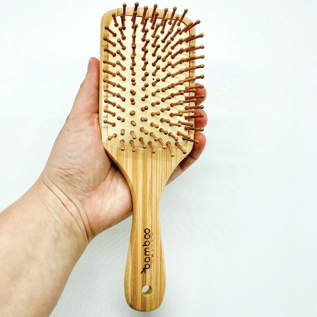 Natural Wooden Kid's Small Hair Brush