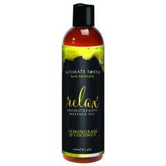 Shop JOUJOU: Intimate Earth Relax Lemongrass & Coconut 120ML Massage Oil