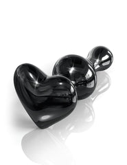 Shop JOUJOU: Icicles No. 74 - Black Heart GLASS BUTT PLUG