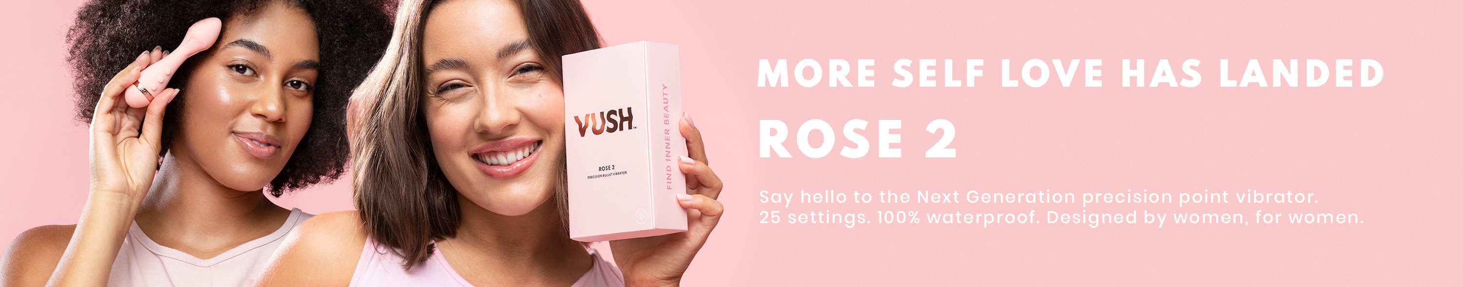 VUSH ROSE 2 Bullet Vibrator