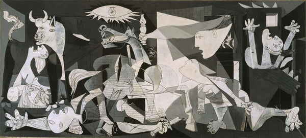 Pablo Picasso (Pablo Ruiz Picasso) - Guernica