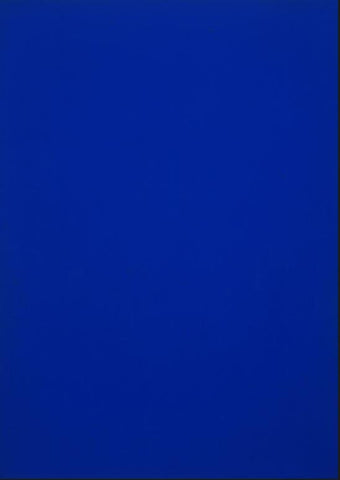 Yves Klein - Blue Monochrome 1961
