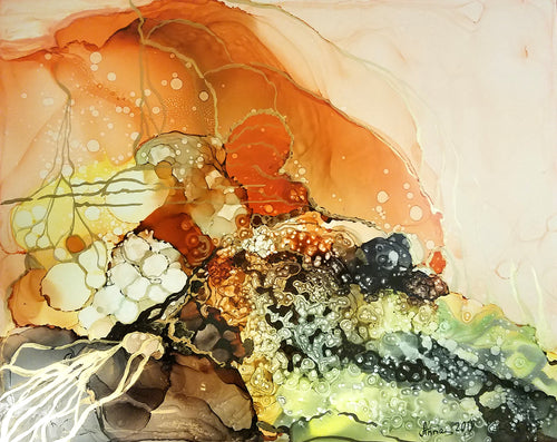 Alcohol Ink Paintings