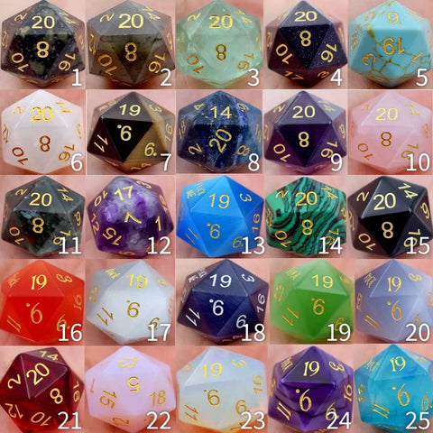 DND Dice, Gemstone Dice, Customize Your Dice