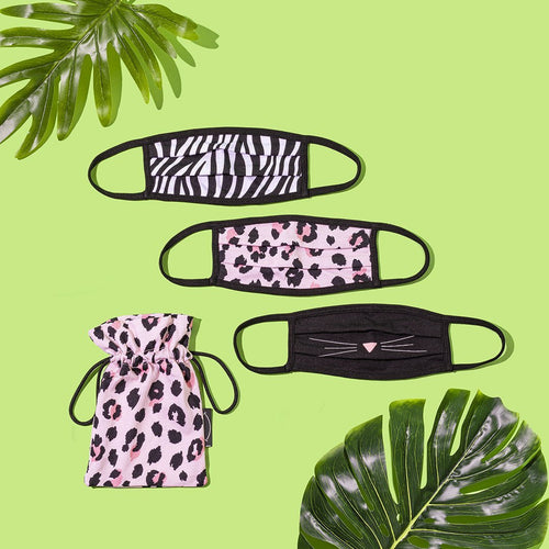 'Wild Side' Trio including Mask Pouch