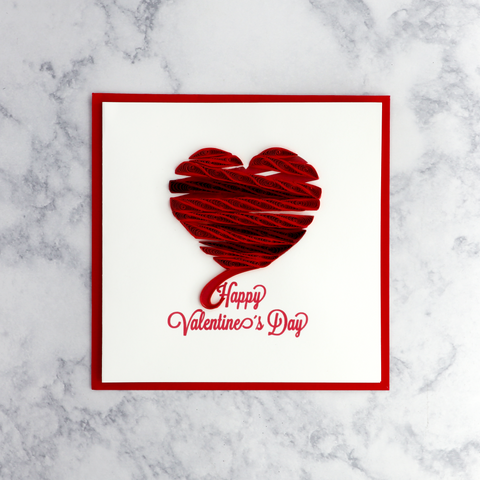 Foil Quill Valentines Heart. Single Line Graphic by inkoly.art · Creative  Fabrica