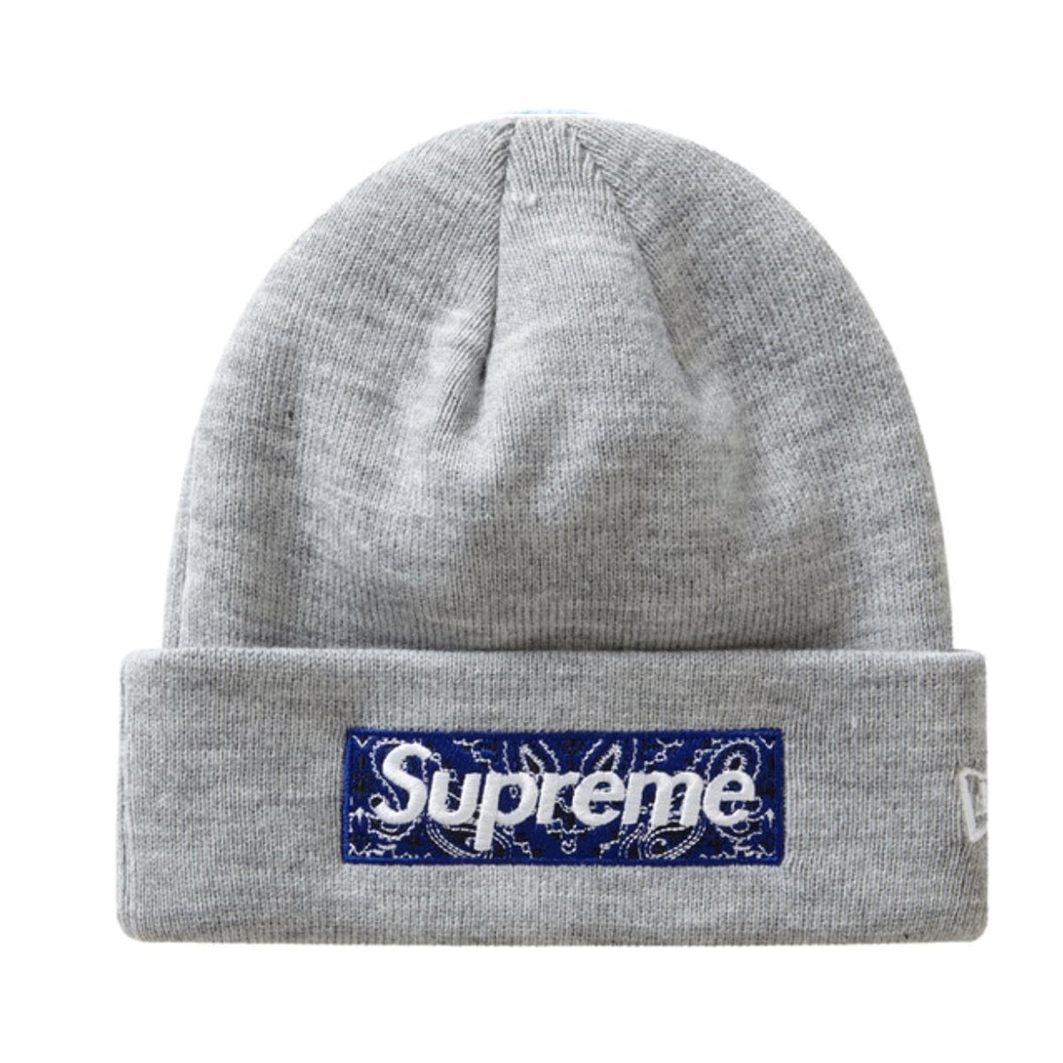 gray supreme hat