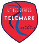 US Telemark Ski Team Logo Red