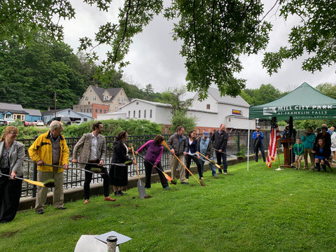 Mill City Park groundbreaking