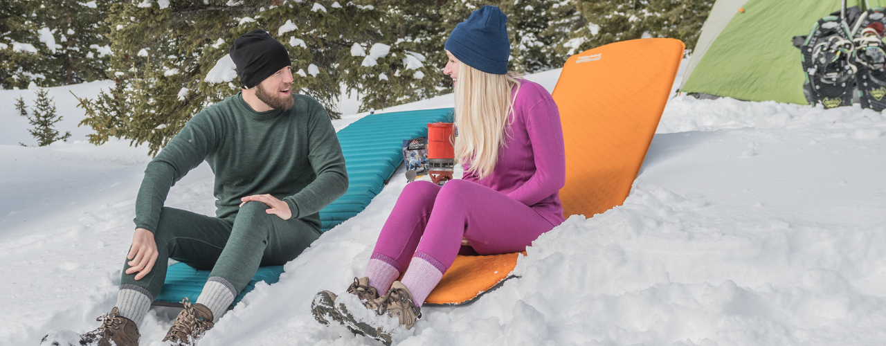 Couple in the snow - Midweight Bottoms