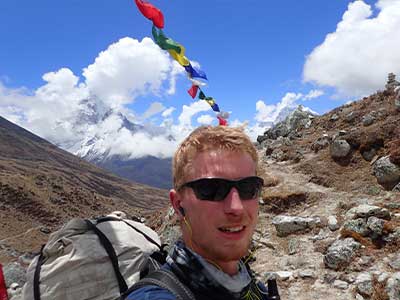 Trevor Backpacking Himalayas