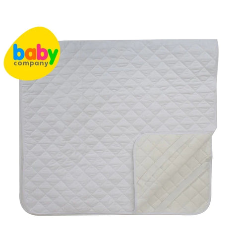 Bloom White Quilted Waterproof Mattress Protector